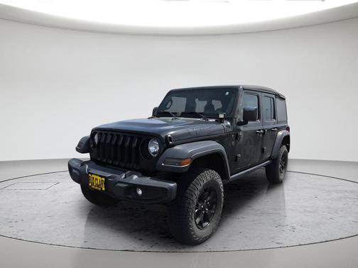 Black 2023 Jeep Wrangler Sport