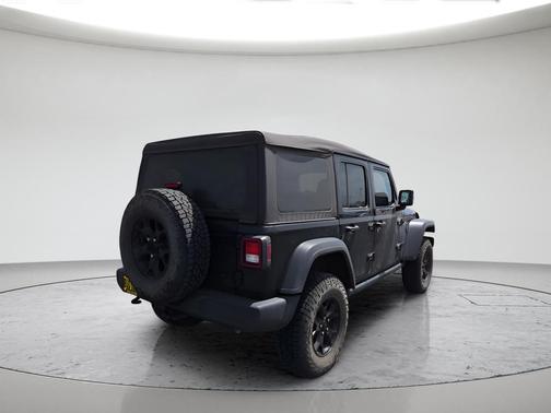 Black 2023 Jeep Wrangler Sport