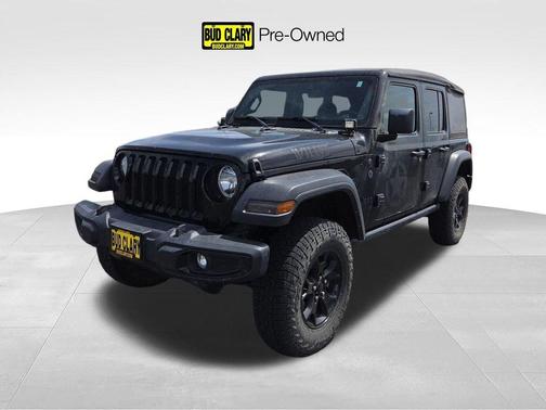 Black 2023 Jeep Wrangler Sport