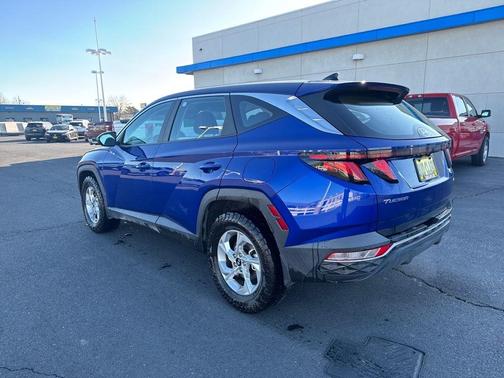Blue 2022 Hyundai TUCSON SE