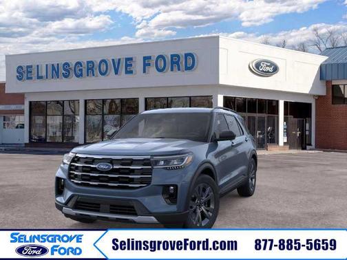 Vapor Blue Metallic 2026 Ford Explorer Active
