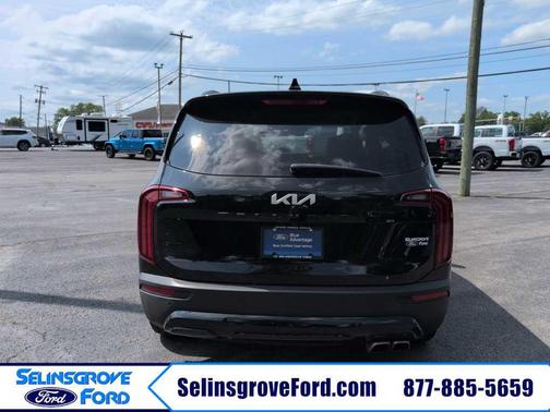 Ebony Black 2022 Kia Telluride SX