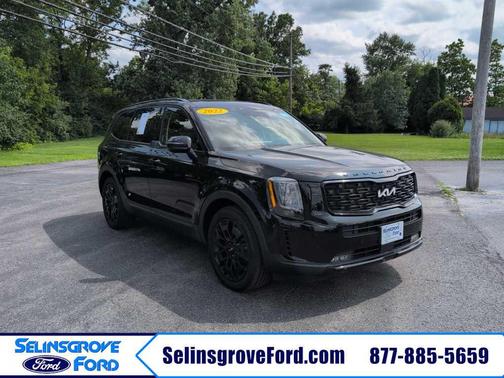 Ebony Black 2022 Kia Telluride SX