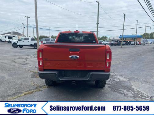 Hot Pepper Red Metallic Tinted Clearcoat 2023 Ford Ranger LARIAT