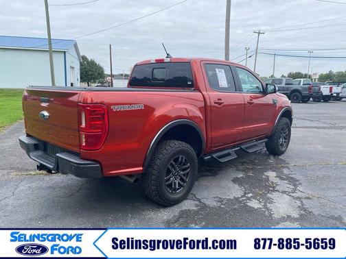 Hot Pepper Red Metallic Tinted Clearcoat 2023 Ford Ranger LARIAT