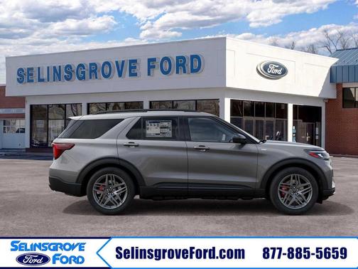 Carbonized Gray Metallic 2027 Ford Explorer ST-Line