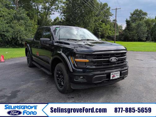 Antimatter Blue Metallic 2024 Ford F-150 XLT
