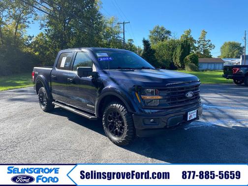 Antimatter Blue Metallic 2024 Ford F-150 XLT