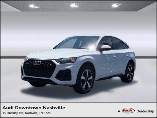 Glacier White Metallic 2023 Audi Q5 45 S line Premium Plus