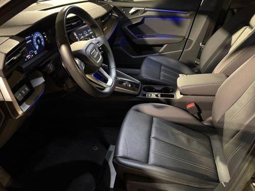 Brilliant Black 2023 Audi A3 Premium