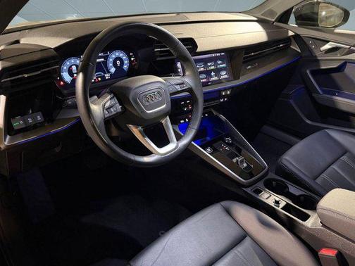 Brilliant Black 2023 Audi A3 Premium