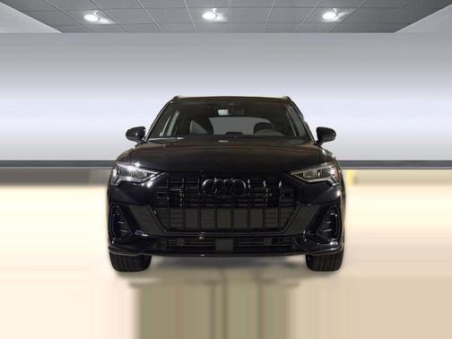 Mythos Black Metallic 2025 Audi Q3 45 S line Premium Plus