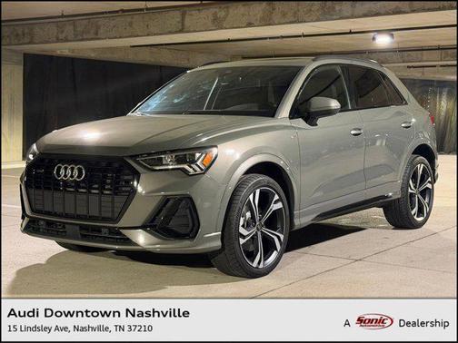 Chronos Gray Metallic 2024 Audi Q3 45 S line Premium Plus