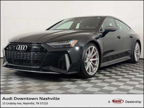 Mythos Black Metallic 2024 Audi RS 7 4.0T Performance