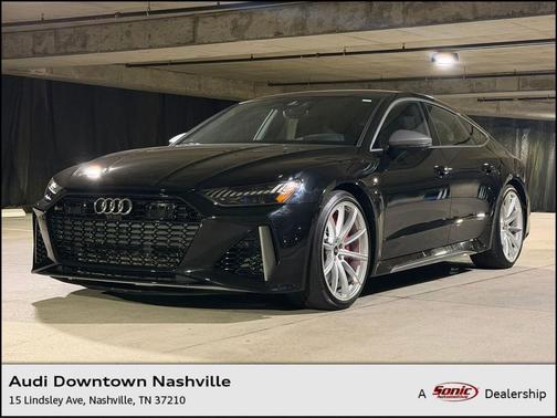 Mythos Black Metallic 2024 Audi RS 7 4.0T Performance