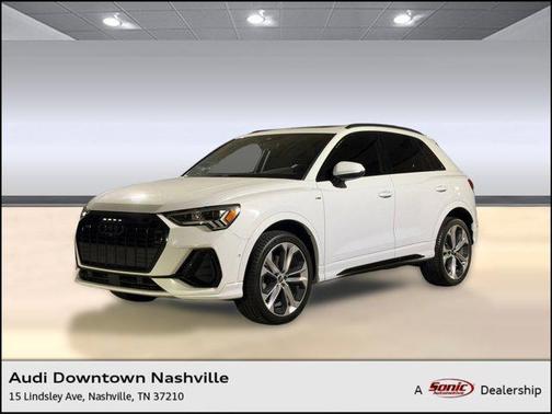 Glacier White Metallic 2021 Audi Q3 45 S line Premium Plus