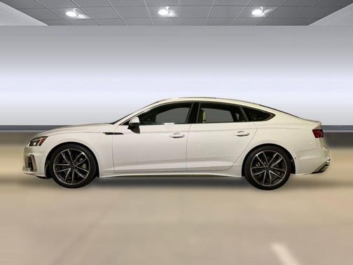 Glacier White Metallic 2023 Audi A5 Sportback 45 S Line Prestige