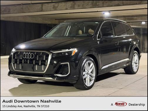 Mythos Black Metallic 2025 Audi Q7 55 Premium Plus