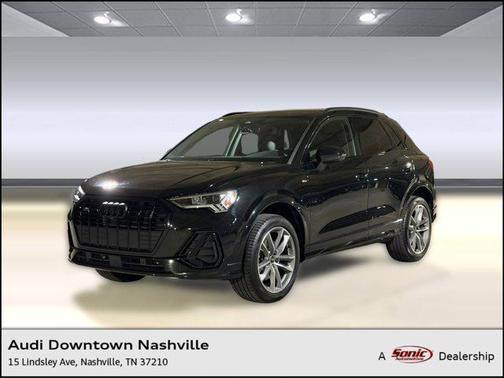 Mythos Black Metallic 2024 Audi Q3 45 S line Premium Plus