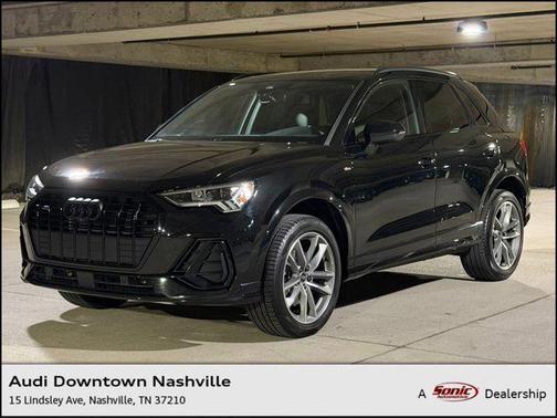 Mythos Black Metallic 2024 Audi Q3 45 S line Premium Plus