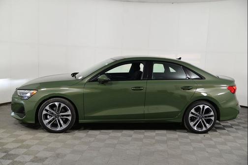 District Green Metallic 2025 Audi A3 Premium