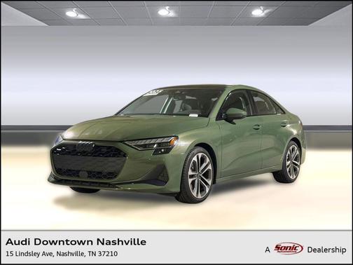 District Green Metallic 2025 Audi A3 Premium