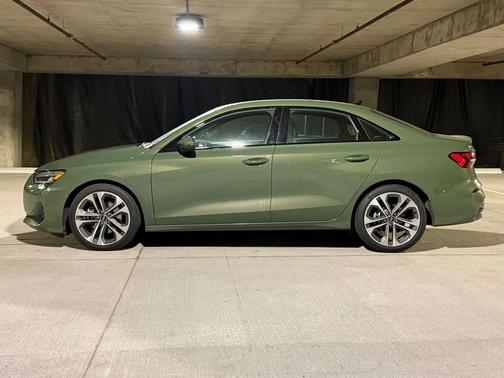 District Green Metallic 2025 Audi A3 Premium