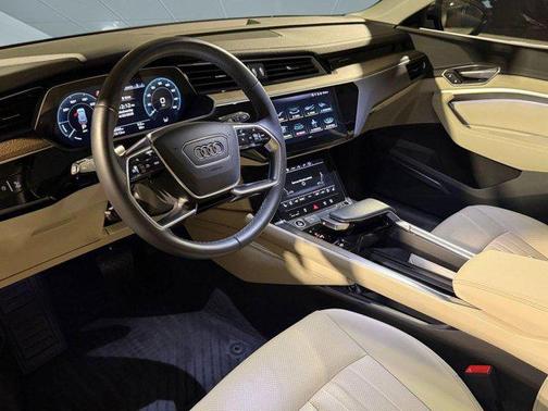 Glacier White Metallic 2023 Audi e-tron Premium Plus quattro