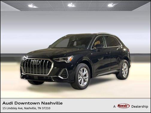Mythos Black Metallic 2025 Audi Q3 Premium 45 TFSI S line quattro Tiptronic