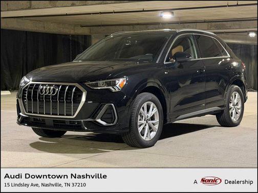 Mythos Black Metallic 2025 Audi Q3 Premium 45 TFSI S line quattro Tiptronic