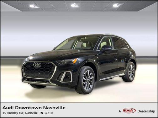 Mythos Black Metallic 2023 Audi Q5 45 S line Premium Plus