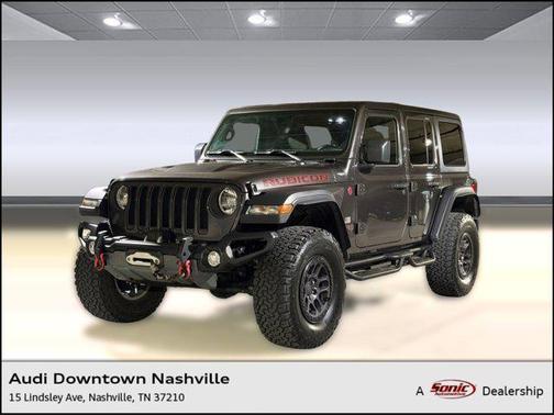 Granite Crystal Metallic Clearcoat 2023 Jeep Wrangler Rubicon