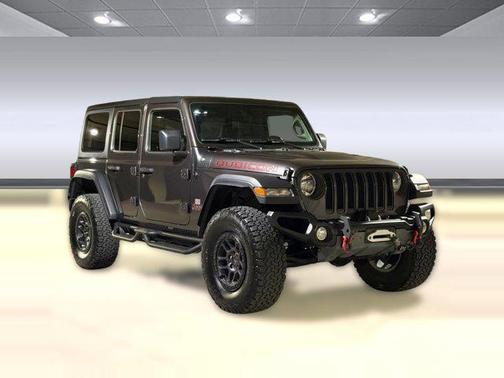 Granite Crystal Metallic Clearcoat 2023 Jeep Wrangler Rubicon