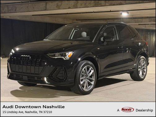 Mythos Black Metallic 2025 Audi Q3 Premium 45 TFSI S line quattro Tiptronic