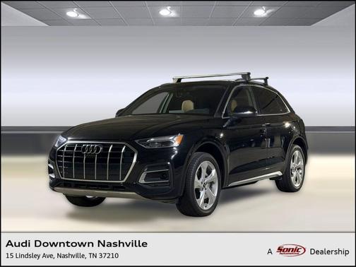 Mythos Black Metallic 2021 Audi Q5 45 Premium Plus