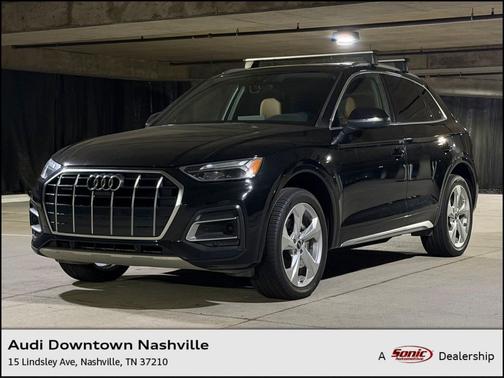 Mythos Black Metallic 2021 Audi Q5 45 Premium Plus