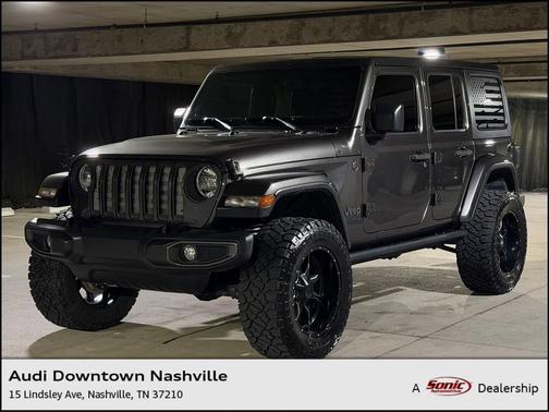 Granite Crystal Metallic Clearcoat 2021 Jeep Wrangler Unlimited 80th Anniversary 4x4