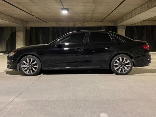 Brilliant Black 2023 Audi A4 40 Premium Plus