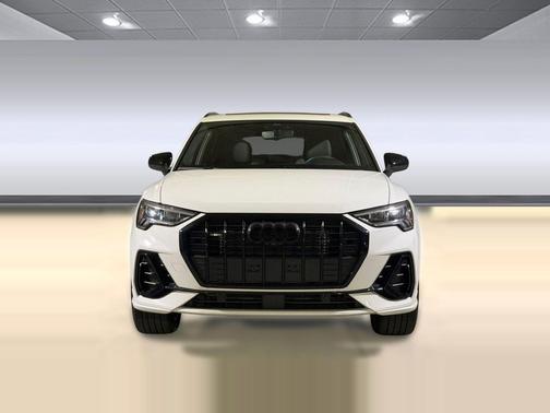 Glacier White Metallic 2025 Audi Q3 45 S line Premium Plus