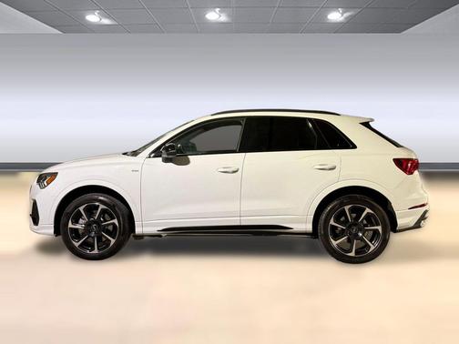 Glacier White Metallic 2025 Audi Q3 45 S line Premium Plus
