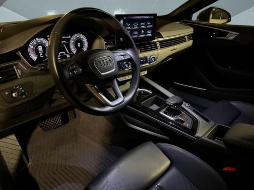 Mythos Black Metallic 2023 Audi A5 Sportback 45 S Line Premium Plus