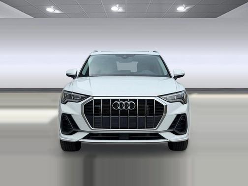 Glacier White Metallic 2024 Audi Q3 45 S line Premium Plus