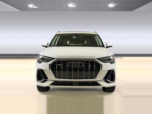 Glacier White Metallic 2025 Audi Q3 45 S line Premium Plus