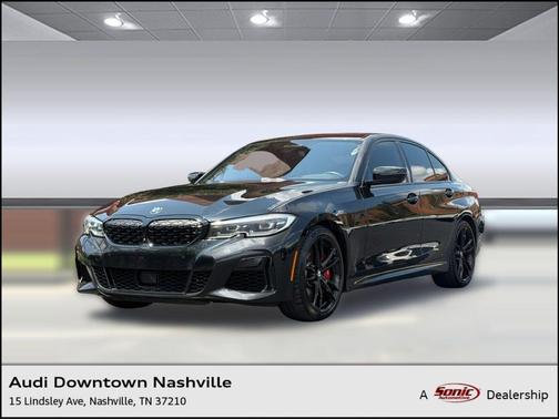 Black Sapphire Metallic 2021 BMW M340 M340i xDrive Sedan