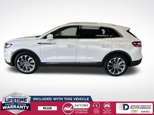 White Metallic 2023 Lincoln Nautilus Reserve