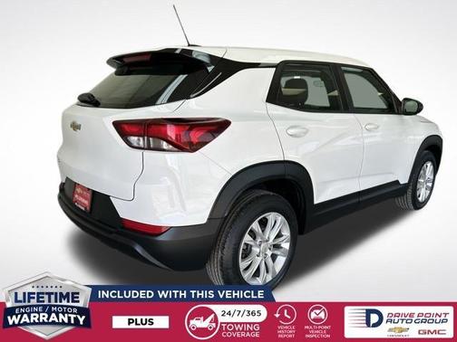 Summit White 2021 Chevrolet Trailblazer LS