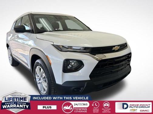 Summit White 2021 Chevrolet Trailblazer LS