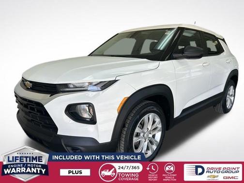 Summit White 2021 Chevrolet Trailblazer LS