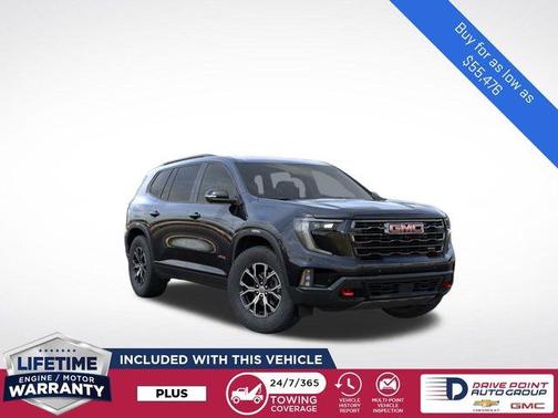 Ebony Twilight Metallic 2026 GMC Acadia AT4