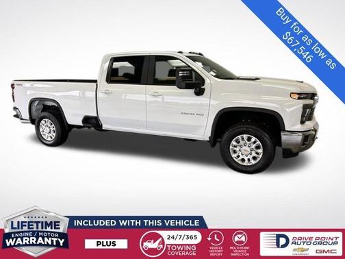 Summit White 2026 Chevrolet Silverado 3500 LT